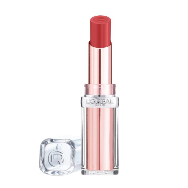 L'Oreal Paris Lipstick, Balm-In-Lipstick, Keep Lips Hydrated and Smooth, Natural-Looking Shiny Finish, Glow Paradise, 351 Watermelon Dream?