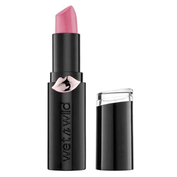 Wet n Wild, Megalast Lipstick, Long-lasting Matte Lipstick with Daily Moisture, Extra-smooth Formula with Microspheres, Natural Marine Plant Extracts, Coenzyme Q10 and Vitamins A & E, Mauve Outta Here