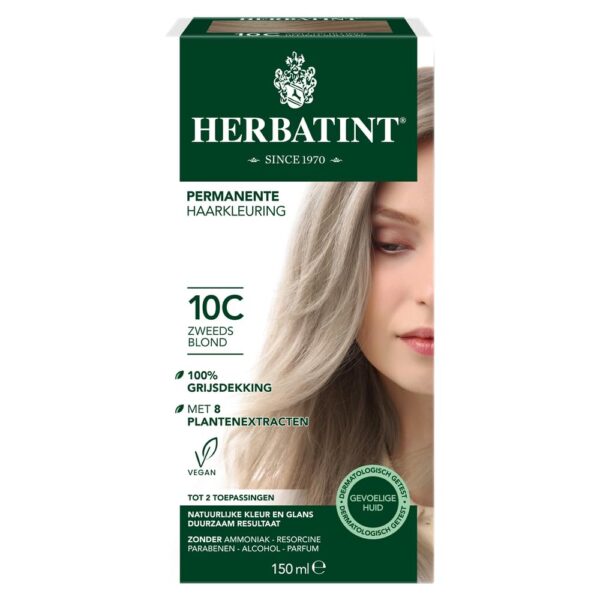 Herbatint | Hair Dye 10C Swedish Blonde