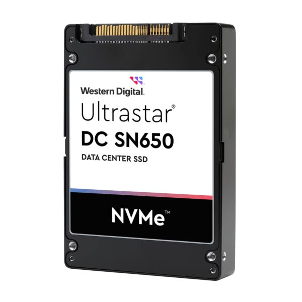 Western Digital WD 2.5 Inch SSD Ultrastar SN650 7.68TB (PCIe 4.0/NVMe) (Di)