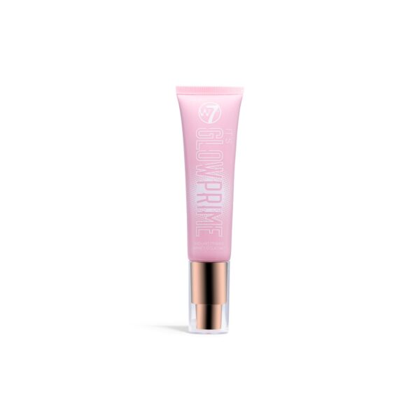 W7 It's Glow Prime Radiant Face Primer - Hydrating Skin & Blurring Imperfections - Watermelon Extract Facial Primer