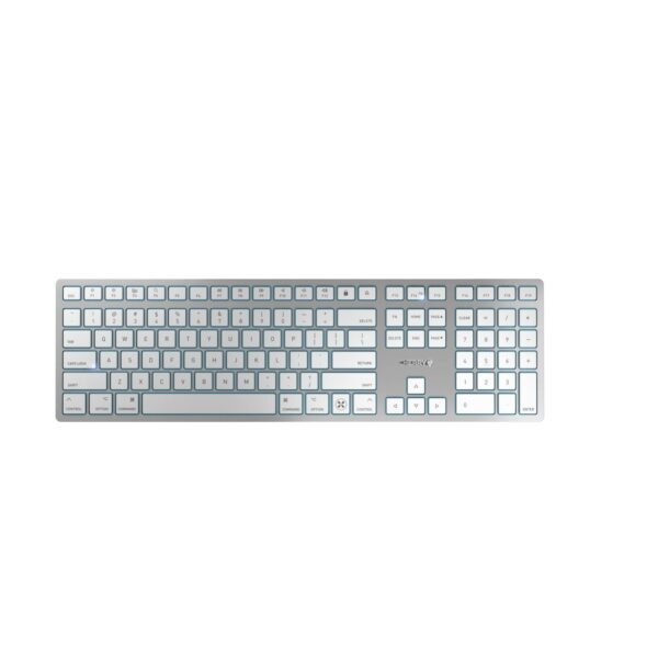 Cherry KW 9100 Slim Wireless Keyboard for Mac, Rechargeable Replacement for Magic Keyboards. 13 Frequently Used Mac Functions. Pairs with Mac and iMac Models for Work or Home Office