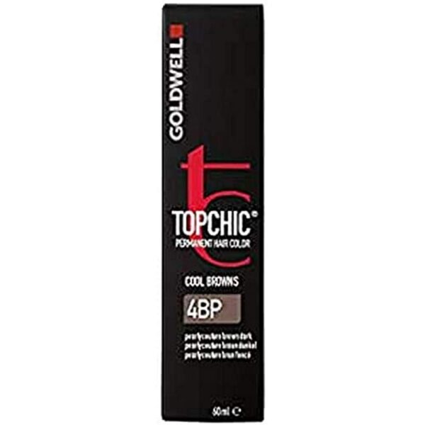 Goldwell Topchic TB Permanent Hair Colour, 4Bp Pearl Brown Dark, 60 ml