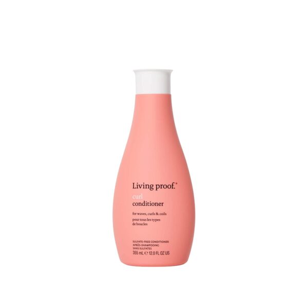 Living Proof Curl Conditioner 355ml | For Waves, Curl & Coils | Paraben Free | Sulphate Free | Silicone Free | Vegan