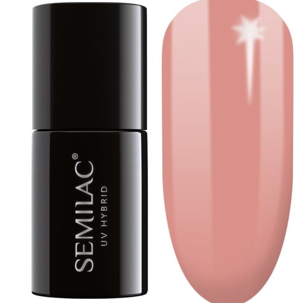 Semilac Extend Base 5in1 801 Soft Beige Gel Nail Polish Functions Long Lasting and Easy to Apply UV/LED Gel Nails 7ml