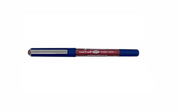 uni-ball Eye Ocean Care UB-157ROP Red Rollerball Pens. Fine 0.7mm Ballpoint Tip for Super Smooth Writing, Drawing, Art, Crafts and Colouring. Fade and Water Resistant Liquid Uni Super Ink. 12 Pack