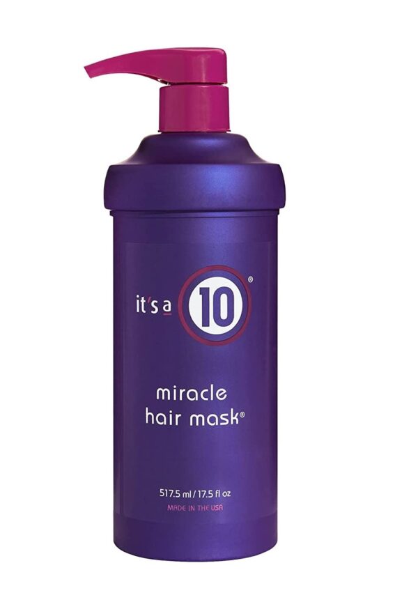 It’s a 10 Haircare - Miracle Hair Mask, Conditioning Treatment, For Dry and Damaged Hair, Nourishing and Smoothing, 517ml