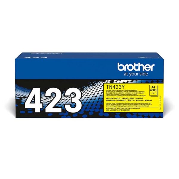 BROTHER TN423Y Toner Cartridge Yellow HC