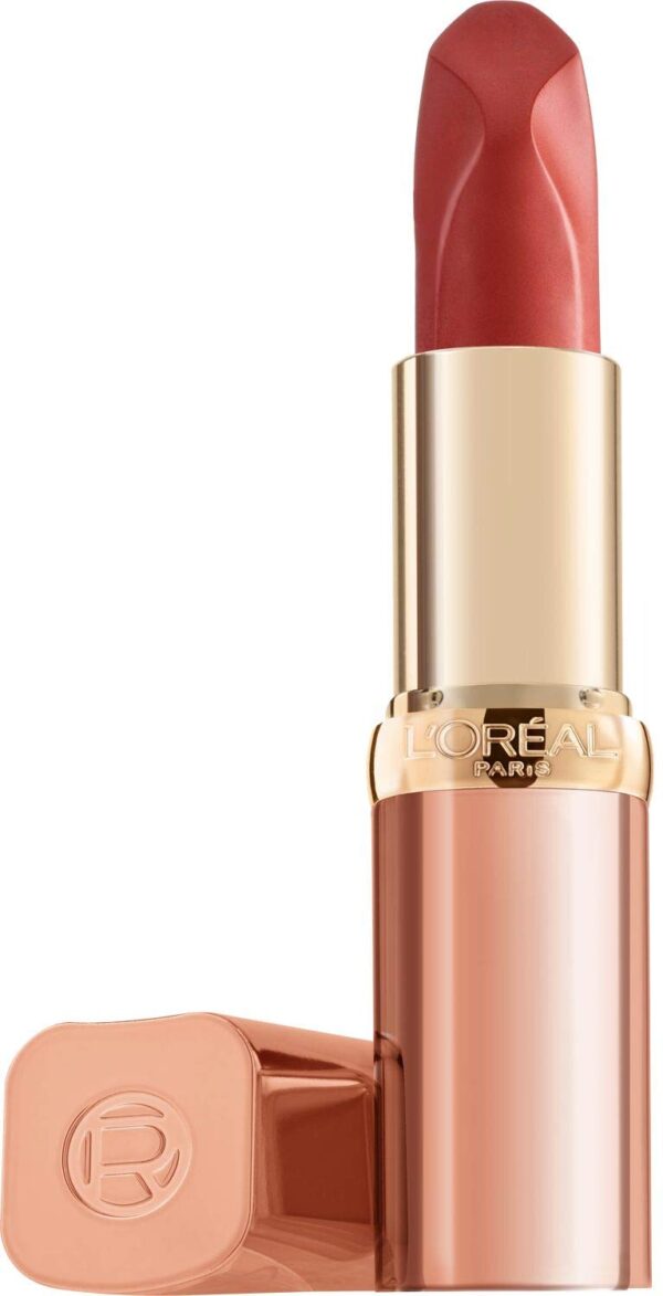 L’Oreal Paris Color Riche Les Nus Satin lipstick, 181 Intense, long-lasting and nourishing, enriched with Argan Oil and Vitamin E.