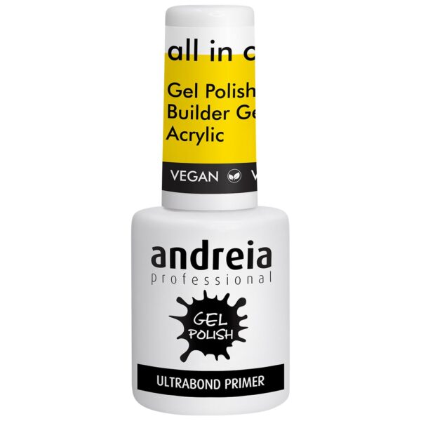 Andreia Nail Primer for Gel Nails - Ultrabond Primer Gel Polish for Nail Preparation - Primer for Acrylic and Gel Nails - Get Nail Prep in Seconds - Excellent Adhesive - 10.5 ml