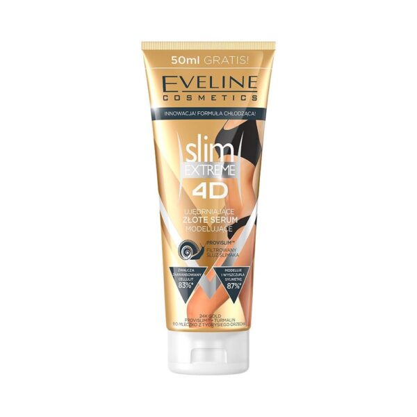 Eveline Slim Extreme 4D gold serum slimming and shaping 250ml anticellulite