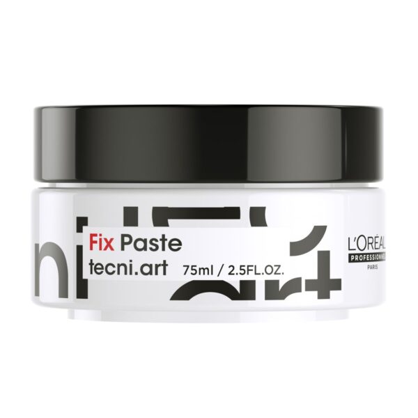 L'Oréal Professionnel Homme Styling Poker Paste, Creates a Textured, Matte Finish, For Men, 75 ml