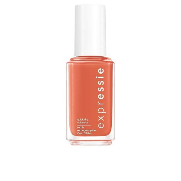 Essie ExprEssie Quick Dry Formula, Orange Coral Red Nail Polish 160 In A Flash Sale