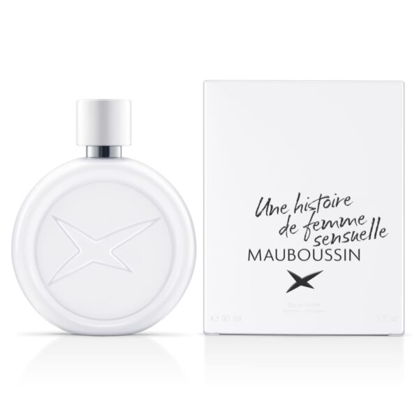 Mauboussin - Une Histoire de Femme Sensuelle 90ml (3 Fl Oz) - Eau de Parfum for Women - Floral, Musky & Gourmand Scents