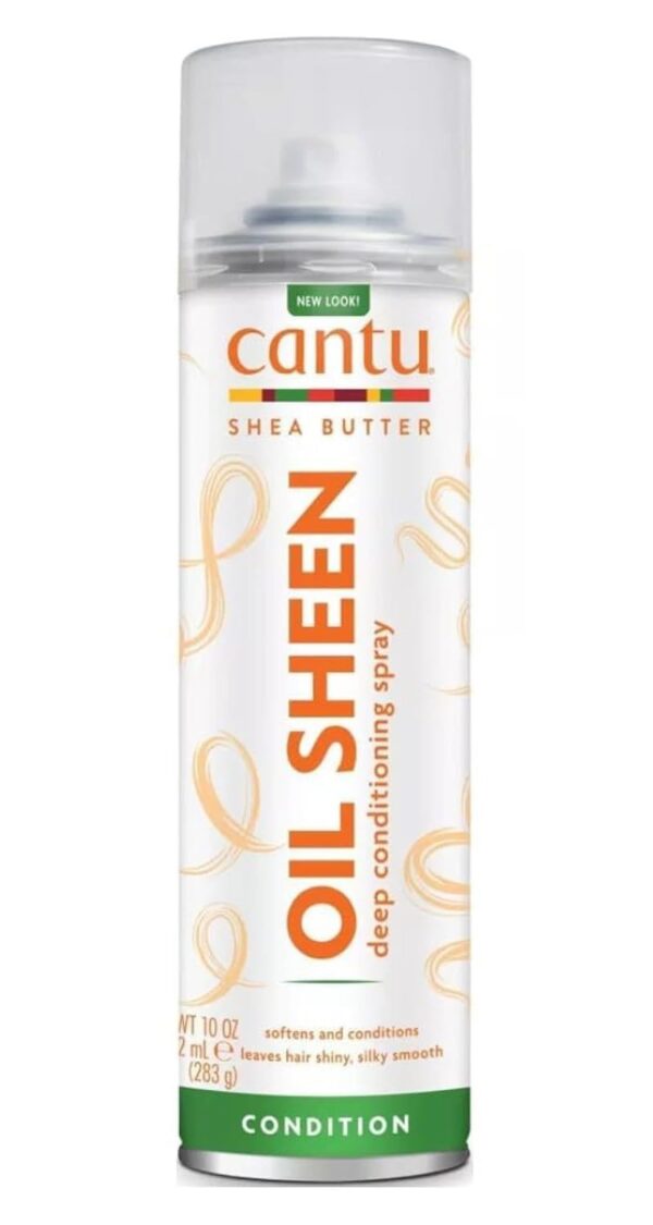 CANTU Oil Sheen Deep Conditioning Spray, Shea Butter 283 g