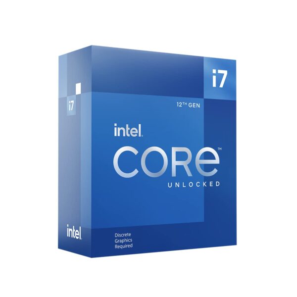 Intel® Core™ i7-12700KF Desktop Processor 12 (8P+4E) Cores up to 5.0 GHz Unlocked LGA1700 600 Series Chipset 125W