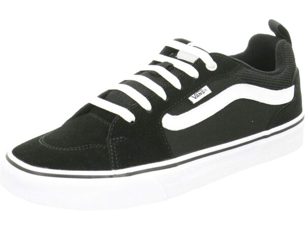 Vans Men's Filmore Trainers, Suede Canvas Black White, 7.5 UK