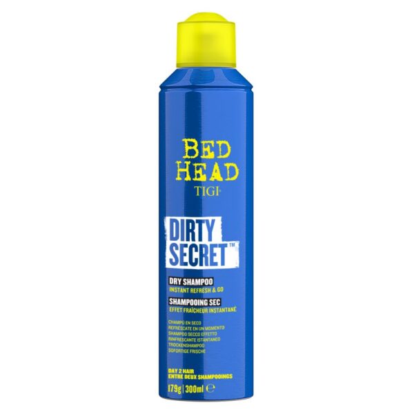 Bed Head by TIGI - Dirty Secret Dry Shampoo - Instant Hair Refresh - For Oily and Greasy Hair - 300 ml