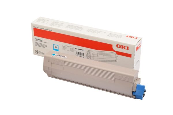 OKI 46443103 Toner Cartridge - Cyan