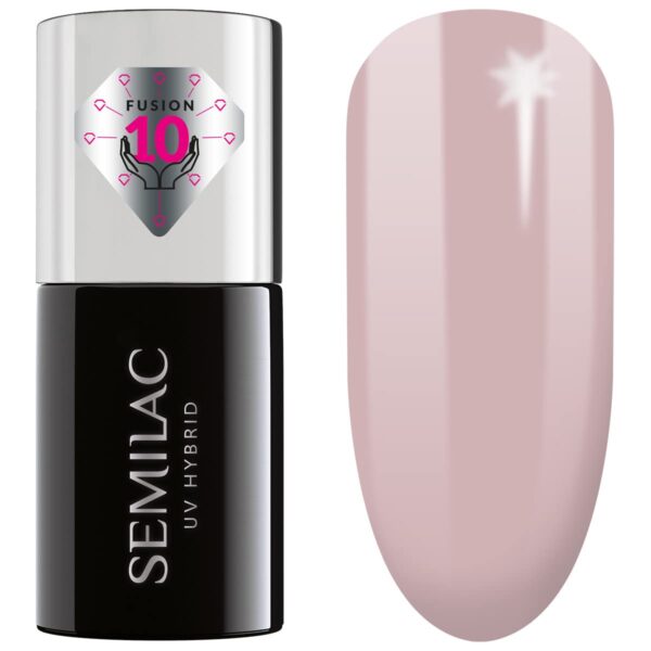 Semilac Extend Care Base 5in1 815 Delicate Mocca Gel Nail Polish Functions Long Lasting and Easy to Apply UV/LED Gel Nails 7ml