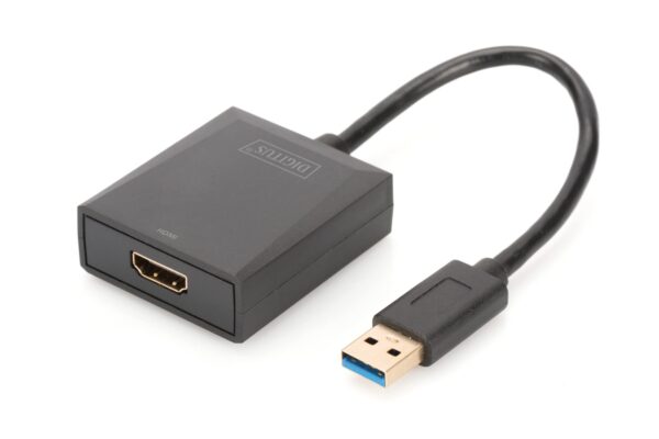 DIGITUS USB 3.1 Gen 1 Graphics Adaptor, black, DA-70841, 5V