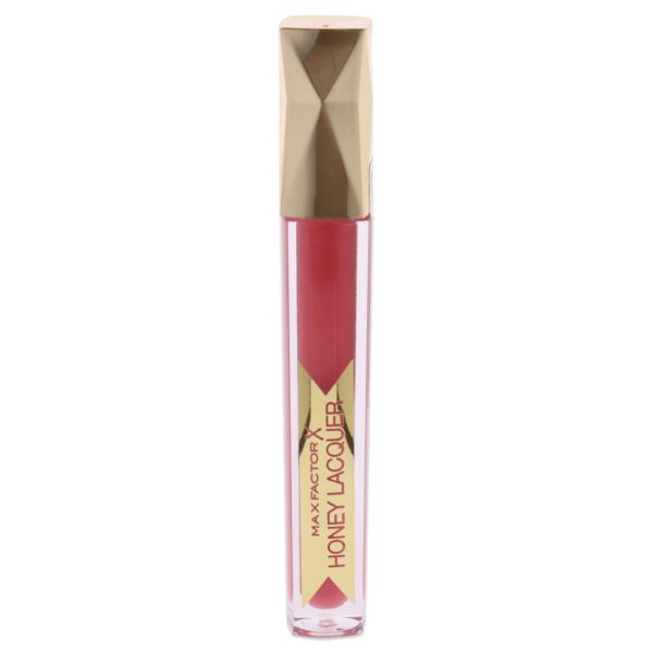 Max Factor Colour Elixir Honey Lacquer Lip Gloss, 3.8 ml, Indulgent Coral