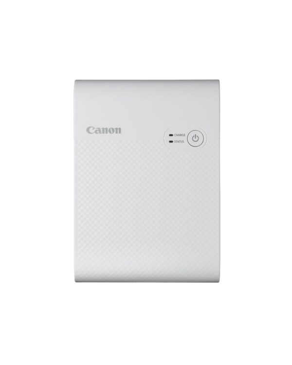 Canon SELPHY SQUARE QX10 Portable Wi-Fi Photo Printer, Creative Features - for Scrapbooking, Photo Albums, White