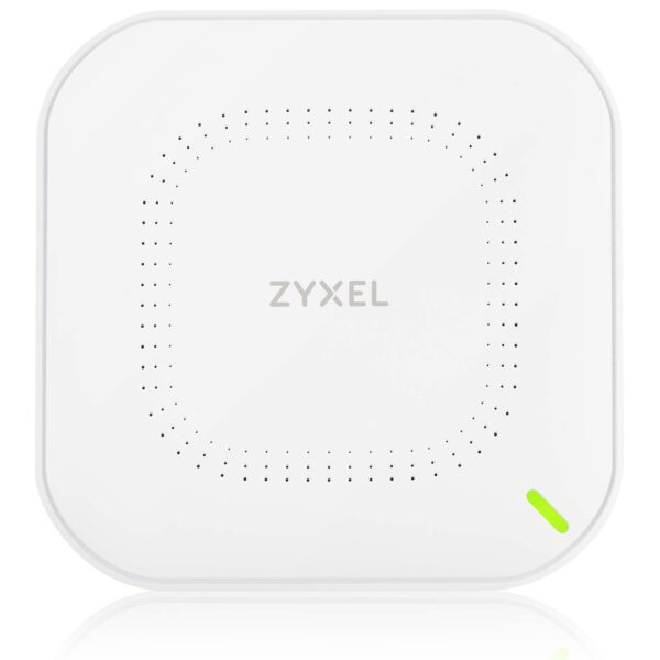 Zyxel Cloud WiFi6 AX1800 Wireless Access Point (802.11ax Dual Band), 1,77Gbps, Nebula APP/Cloud or Standalone, Up to 4 Separate WiFi Networks, PoE, Power Adaper Incl. [NWA50AX]