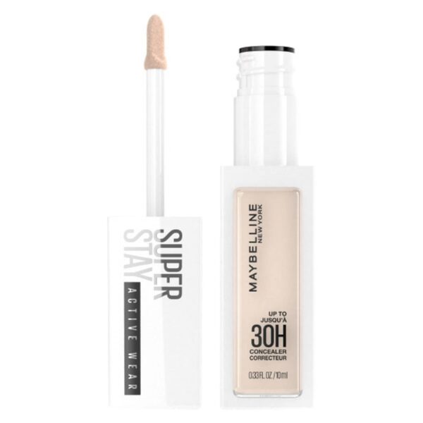 Maybelline L'Oreal SuperStay Active Wear Concealer, Up to 30H, full coverage, matte, 20 Sand Off White