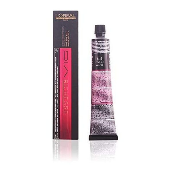 L'OREAL DIARICHESSE Shade 6.12 Dark Ash Iridescent Blonde 50ml