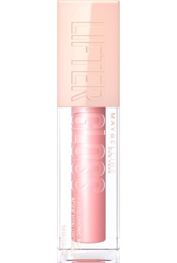 Maybelline New York Lifter Gloss, Plumping & Hydrating Lip Gloss with Hyaluronic Acid, 5.4 ml, Shade: 006, Reef