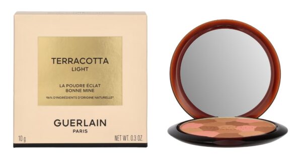 Terracotta Light Natural Healthy Glow Powder - 02 Medium Cool by Guerlain for Women - 0.3 oz Powder