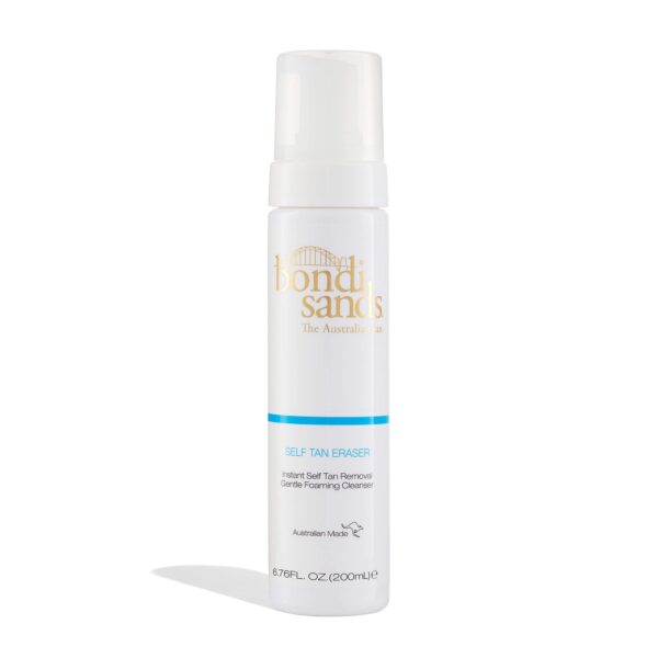 Bondi Sands Self Tan Eraser | Lightweight, Gentle Cleansing Foam Moisturises Skin and Quickly Removes Self Tan without Harmful Ingredients or Exfoliation, Vegan + Cruelty | 200 mL/7.04 Oz