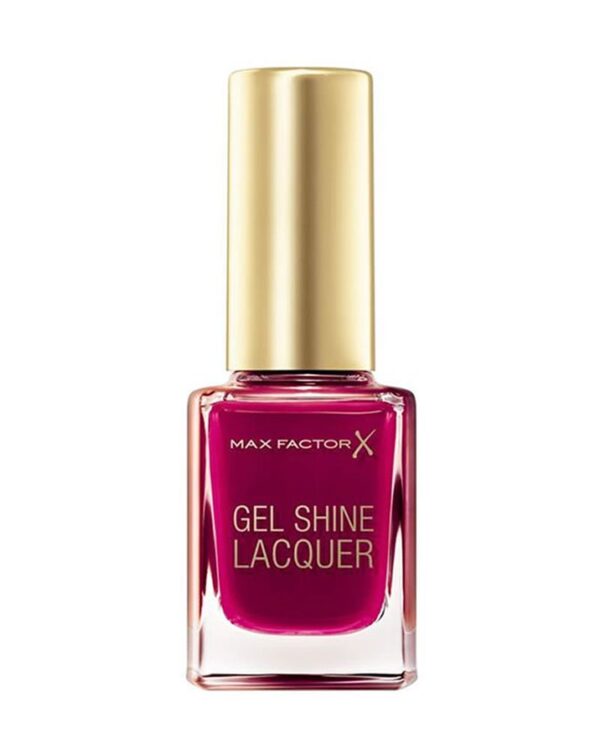 Max Factor Gel Shine Lacquer Nail Polish, 11 ml, 55 Sparkling Berry