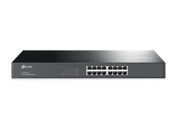 TP-LINK TL-SG1016 - TP-Link 16 Ggbt Swt 19-inch rack-mount