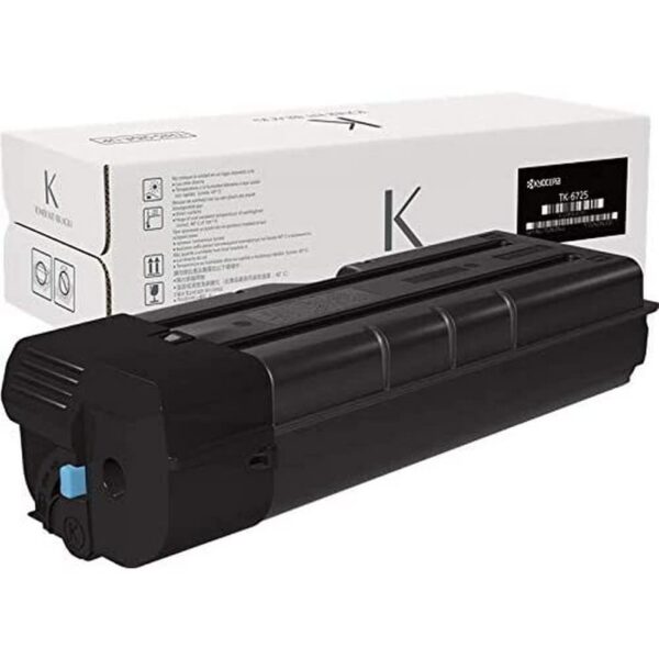 Kyocera Laser Toner tk-6725 70000pages Black Toner and Laser Toner (Black, Kyocera TASKalfa TASKalfa 7002i, 8002I, One Piece (S), 70000 pages) Laser Toner Cartridge