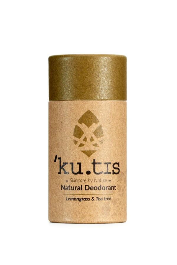 Kutis Plastic-Free Natural Deodorant Lemongrass & Tea Tree