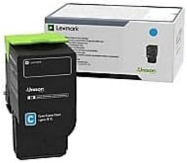 Lexmark 78C0U20 Cyan Ultra High Yield Toner Cartridge