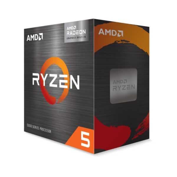 AMD Ryzen™ 5 5600G processor ( integrated Radeon Graphics, 6 Cores /12 Threads, 65W DTP, AM4 Socket, 19MB cache, up to 4.4 Ghz max boost, wraith stealth cooler)