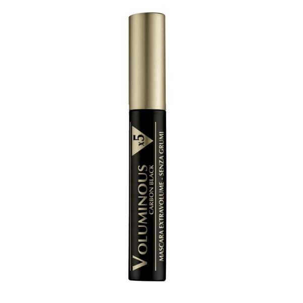 VOLUMINOUS 5 x with ceramide - Intense Black Extravolume Mascara