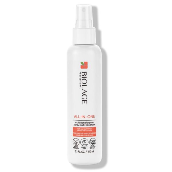 Biolage | All-In-One | Coconut Infusion Multi-Tasking Leave-In Treatment Spray Suitable For All Hair Types, 150ml