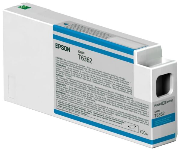 Epson Singlepack Cyan T636200 – Ink Cartridge for Printers (Cyan, Stylus Pro 7900/9900/9700/7700/7890/WT7900/9890)