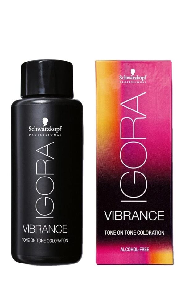 Schwarzkopf Professional Igora Vibrance Tone on Tone Hair Colour, No. 9.5-4 Platinum Blonde Beige, 60 ml