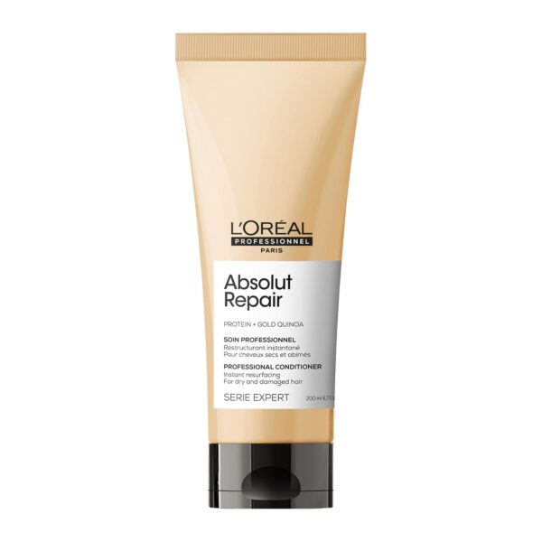 L'Oréal Professionnel Repairing Conditioner for Damaged, Dull and Dry Hair, Regenerating, with Quinoa and Proteins, Expert Series, Absolut Repair Conditioner, 200 ml