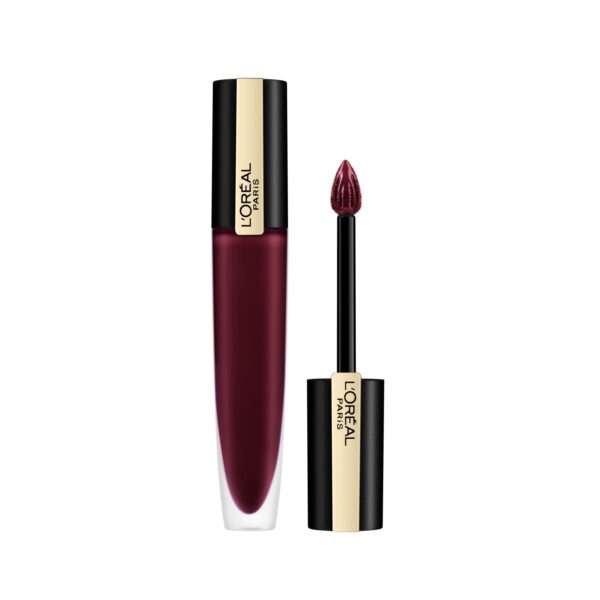 L'Oreal Paris Rouge Signature Metallic Liquid Lipstick, 205 Fascinate, 1 Count (Pack of 1)