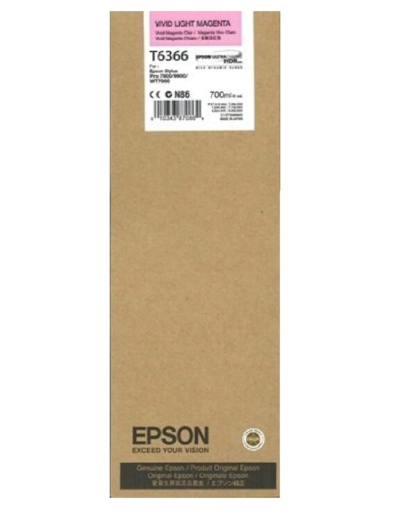 Epson C13T636600 - Vivid Light Mag Ink 7900/9900 700ml