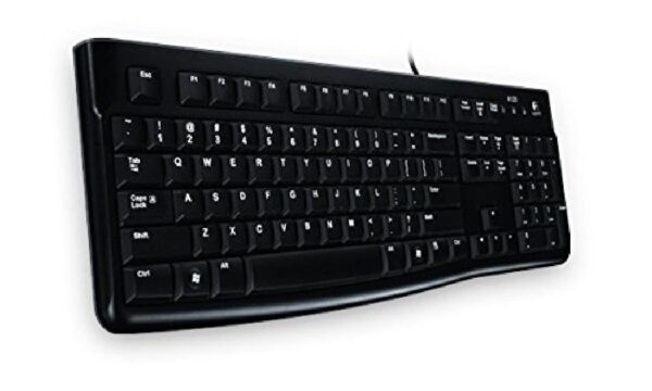 Logitech K120 Wired Business Keyboard, QWERTZ German Layout - Black