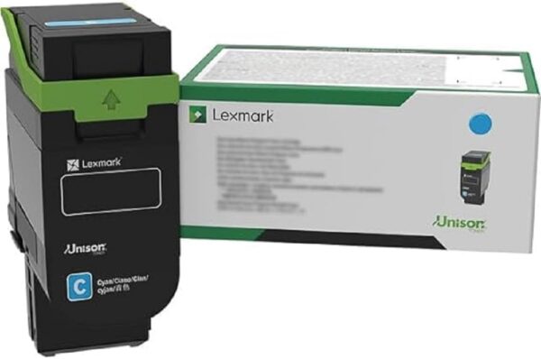 Lexmark - Cyan - Original - Box - Toner Cartridge LCCP, LRP CS632dwe, CX635adwe