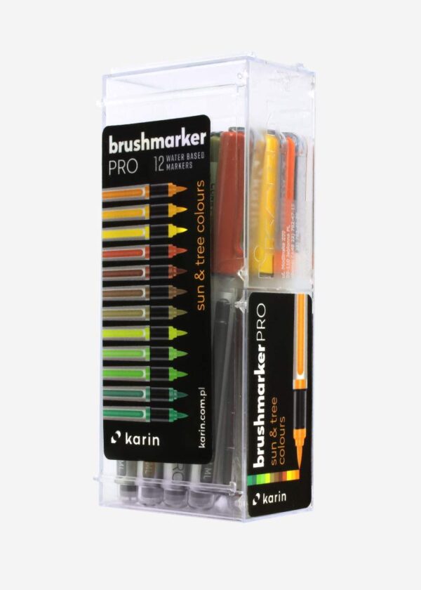 KARIN Brushmarker PRO 12 Sun and Tree Colours Set 27C3