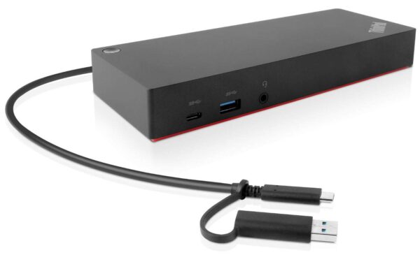 Lenovo ThinkPad Hybrid USB-C with USB-A Dock - Docking Station - 2 x HDMI, 2 x DisplayPort - GigE - 40AF0135EU